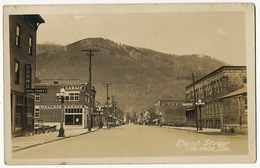 Real Photo Bank Street Wallace Idaho - Otros & Sin Clasificación