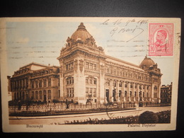 Roumanie Carte De Bucarest 1916 Pour Paris - Storia Postale