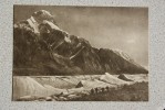 Kyrgyzstan. Tian Shan Mountains. Petrovskij Pik And Inylchek Glacier - Old USSR Postcard 1956 - Mountaineering - Kirguistán