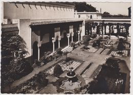 Institut Mulsuman,mosquée De Paris,vue Intérieur De La Cour D'honneur,jardin Fleuri,endroit Saint,75 - Islam