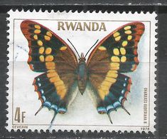 Rwanda 1979. Scott #908 (U) Charaxes Guderiana, Butterfly - Used Stamps