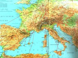 Weltkarte,Europäische Karte Und Karte Von Europa+Afrika /entnommen Aus Ratgeber Fuer Haus Und Familie /Datum Unbekan58 - Bücherpakete