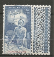 GUADELOUPE -  Yv.  PA N°  3  *  Quinzaine Impériale  Cote  1,1 Euro  BE 2 Scans - Luftpost