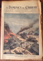 LA DOMENICA DEL CORRIERE DEL  7/6/1942  COMPLETA DI INTERNI COPERTINA PUBBLICITA'  CON DISEGNI DI A.BELTRAME - Guerre 1939-45