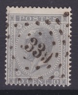 N° 17 LP 339 SOTTEGEM - 1865-1866 Perfil Izquierdo