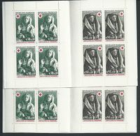 [21a] Variété Carnets : Croix-rouge 1973 Vert Au Lieu De Vert-noir ** - Booklets