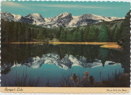 Sprague's Lake, On Bear Lake Road, Rocky Mountain National Park, Colorado, Unused Postcard [21024] - Rocky Mountains