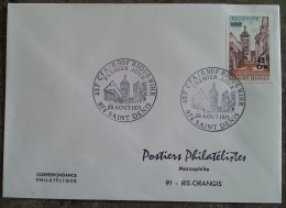 REUNION CFA - FDC 1971 - YT N°397 - RIQUEWHIR - SAINT DENIS - Briefe U. Dokumente