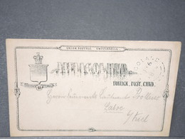 ALLEMAGNE - Héligoland , Entier Postal Voyagé En 18.. - L 15907 - Heligoland