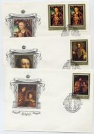 SOVIET UNION 1983 German Paintings Set On 5 FDCs.  Michel 5329-33 - FDC