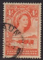 Bechuanaland Protectorate - 1958 QEII 4d (o) # SG 146b - 1885-1964 Herrschaft Von Bechuanaland