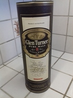 2 Boites -étui Carton - Whisky GLEN TURNER  8 Et 12 Ans D'age - Whisky