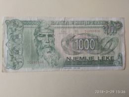 1000 Leke 1992 - Albanie