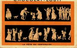 Chocolat Louit Jolie Chromo La Fete Du Centenaire - Louit