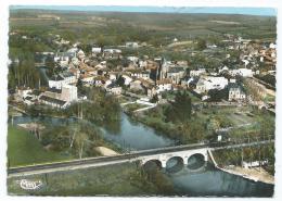 CPSM COLORISEE VIVONNE, VUE GENERALE AERIENNE, VIENNE 86 - Vivonne