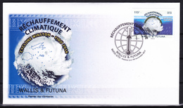 Wallis Et Futuna 2017 Réchauffement Climatique Climate Global Warming Hurricane Winston Fidji FDC Luxe - Cartas & Documentos