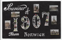 Norwich - Year Card 1907 - J Welch - Norwich