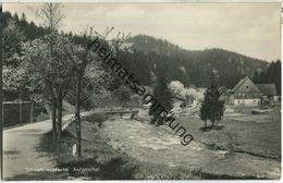 Schwarzwassertal - Antonsthal - Foto-AK - Posthilfstellenstempel - Verlag Franz Landgraf Zwickau - Breitenbrunn