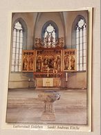 Eisleben, St. Andreas-Kirche, Marienaltar; Gelaufen 2017 //H1 - Eisleben