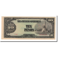 Billet, Philippines, 10 Pesos, 1943, Undated, KM:111a, SPL - Philippines