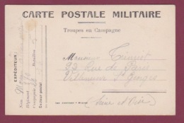 300318 GUERRE 14/18 - FM MILITARIA Carte Dessinée En Tranchée 1914 1915 TROUPE EN CAMPAGNE SECTEUR POSTAL 56 - Storia Postale