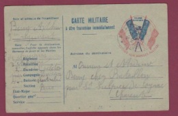 300318 GUERRE 14/18 - FM MILITARIA 1914 FRANCE QUAND MEME GLOIRE ARMEES ALLIEES Illustré 2 Drapeaux Chasseur D'Afrique - Storia Postale