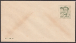 1967-EP-10 CUBA REPUBLICA 1967. 3c ECHEVARRIA COVER POSTAL STATIONERY ERROR NO BLACK COLOR. - Brieven En Documenten