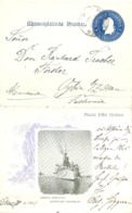 GS  "Memorandum Postal - Armada Argentina Acorazado Garibaldi"          1901 - Lettres & Documents