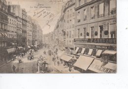 Cpa Paris La Rue Montmartre - Paris (18)