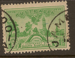 AUSTRALIA 1936 1/- SA Centenary SG 163 U #AIO685 - Oblitérés