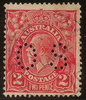 AUSTRALIA 1926 2d KGV OS SG O104 U #AIO467 - Officials