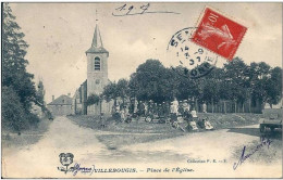 89   VILLEBOUGIS  - Place De   L,Eglise - Villebougis