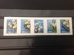 Zweden / Sweden - Postfris / MNH - Complete Set Winterbloemen 2017 - Unused Stamps