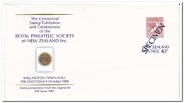 Nieuw Zeeland 1987, Prepaid Envelope, Royal Philatelic Society Of New Zealand SPECIMEN - Postal Stationery