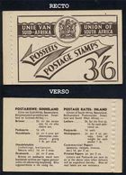 AFRIQUE DU SUD - UNION SUD  AFRICAINE / RARE CARNET ANCIEN COMPLET ** / BOOKLET (ref 6588) - Postzegelboekjes