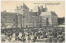 DEUX-SEVRES - COULONGES SUR L'AUTISE  Marché Aux Bestiaux - Le Château Façade Nord - Coulonges-sur-l'Autize