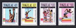 TOKELAU 1992 - JUEGOS OLIMPICOS DE BARCELONA'92 - YVERT Nº 184-187 - MICHEL 184-187 - SCOTT 178-181 - Salto