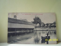 ESSOYES (AUBE) LES LAVANDIERES. L'OURCE. LAVOIR ET PASSERELLE. - Essoyes