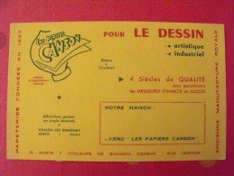 Buvard Papier Canson Pour Le Dessin. Vidalon Les Annonay (ardèche). Vers 1950 - C