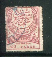 TURQUIE- Y&T N°56- Oblitéré - Used Stamps