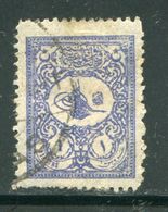 TURQUIE- Y&T N°93- Oblitéré - Used Stamps