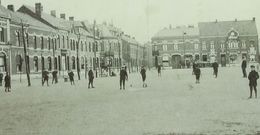 Quiévrain Place Du Ballodrome (Attelage En Arrière Plan) - Quiévrain