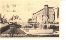 Bruxelles - CPA - Brussel - Les Fontaines De L'allée Du Centenaire - Prachtstraßen, Boulevards