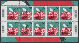 !a! GERMANY 2018 Mi. 3361 MNH SHEET(10) - 25 Years Of Food Banks In Germany - 2011-2020