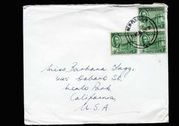 A5333) New Zealand Cover New Plymouth 11.11.46 To US - Storia Postale