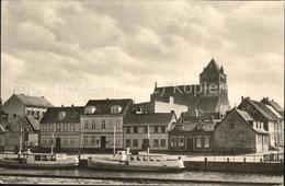 41408570 Greifswald Mecklenburg Vorpommern Hafen Mit Marienkirche Greifswald - Greifswald