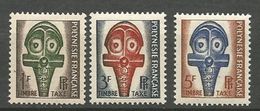 POLYNESIE Taxe N° 1 à 3 NEUF**   SANS  CHARNIERE /  / MNH - Timbres-taxe