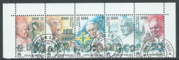 2000 VATICANO USATO I VIAGGI DEL PAPA NEL MONDO GIOVANNI PAOLO II - ED8 - Used Stamps