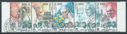 2000 VATICANO USATO I VIAGGI DEL PAPA NEL MONDO GIOVANNI PAOLO II - ED8-2 - Used Stamps