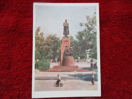 Stalinabad - Monument à V. Kouibychev - Tajikistan